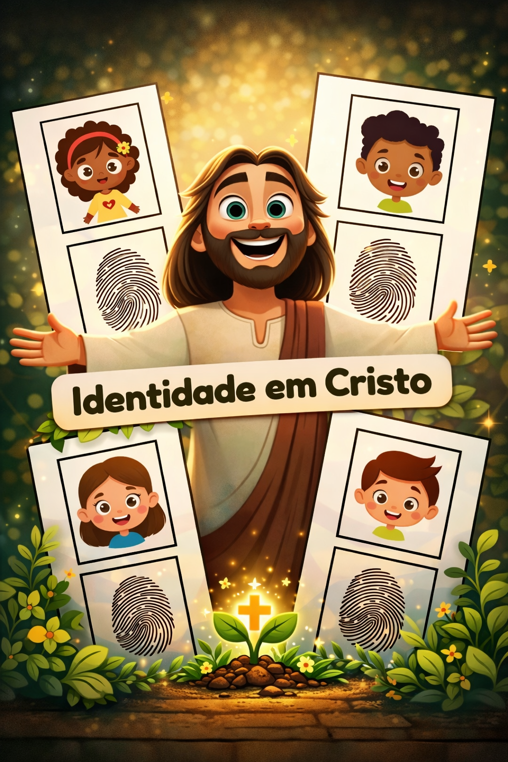 Kit Sementes de Fé — Identidade em Cristo