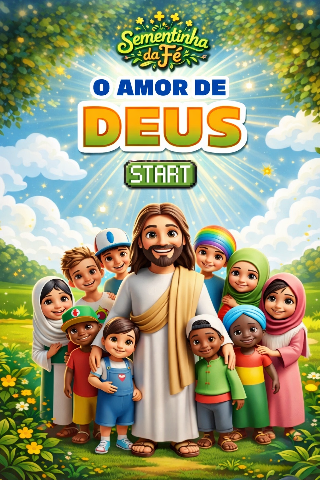 Kit Sementes de Fé — O Amor de Deus